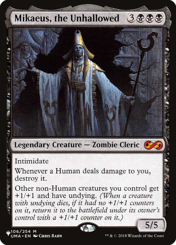 Mikaeus, the Unhallowed [The List] | Eastridge Sports Cards & Games