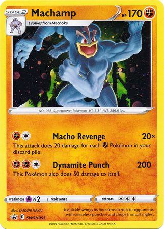 Machamp (SWSH053) [Sword & Shield: Black Star Promos] | Eastridge Sports Cards & Games