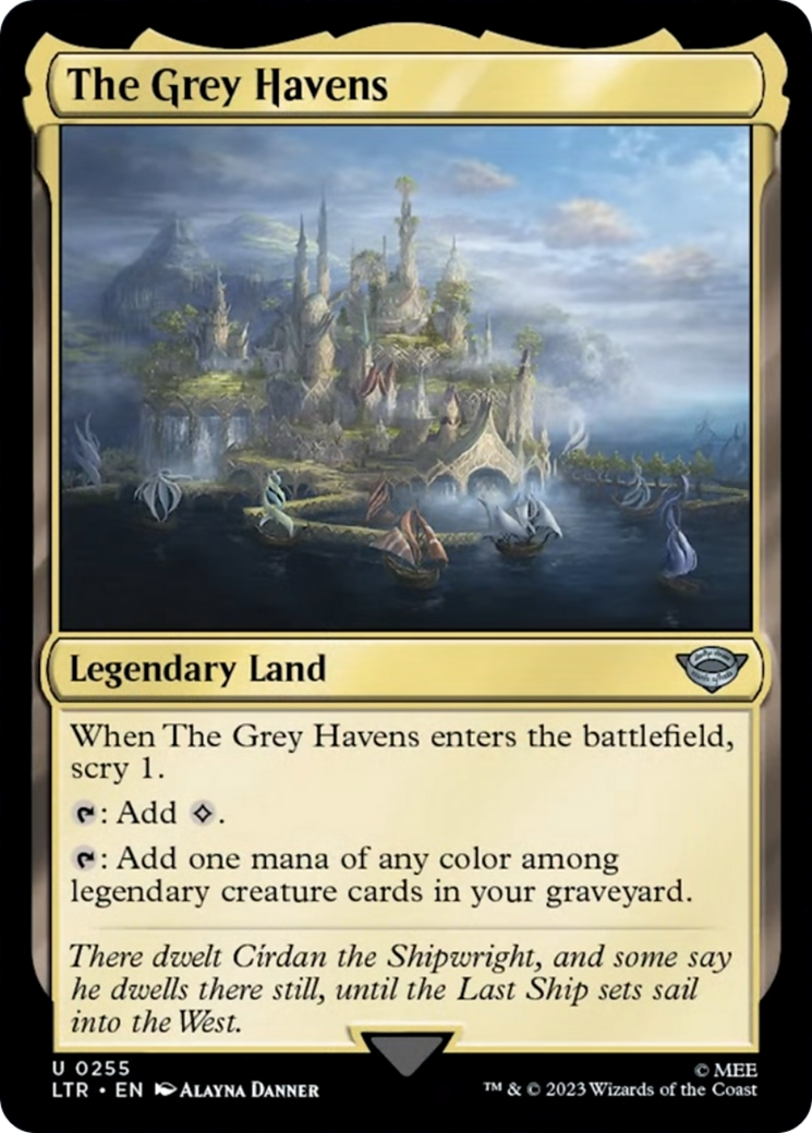 The Grey Havens [The Lord of the Rings: Tales of Middle-Earth] | Eastridge Sports Cards & Games