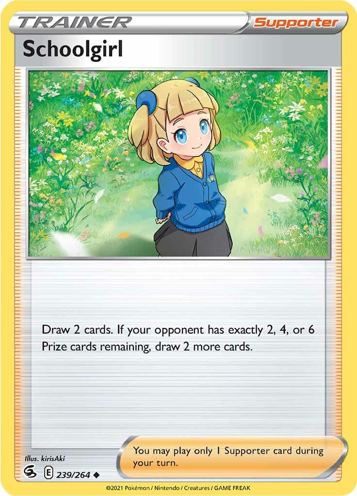 Schoolgirl (239/264) [Sword & Shield: Fusion Strike] | Eastridge Sports Cards & Games