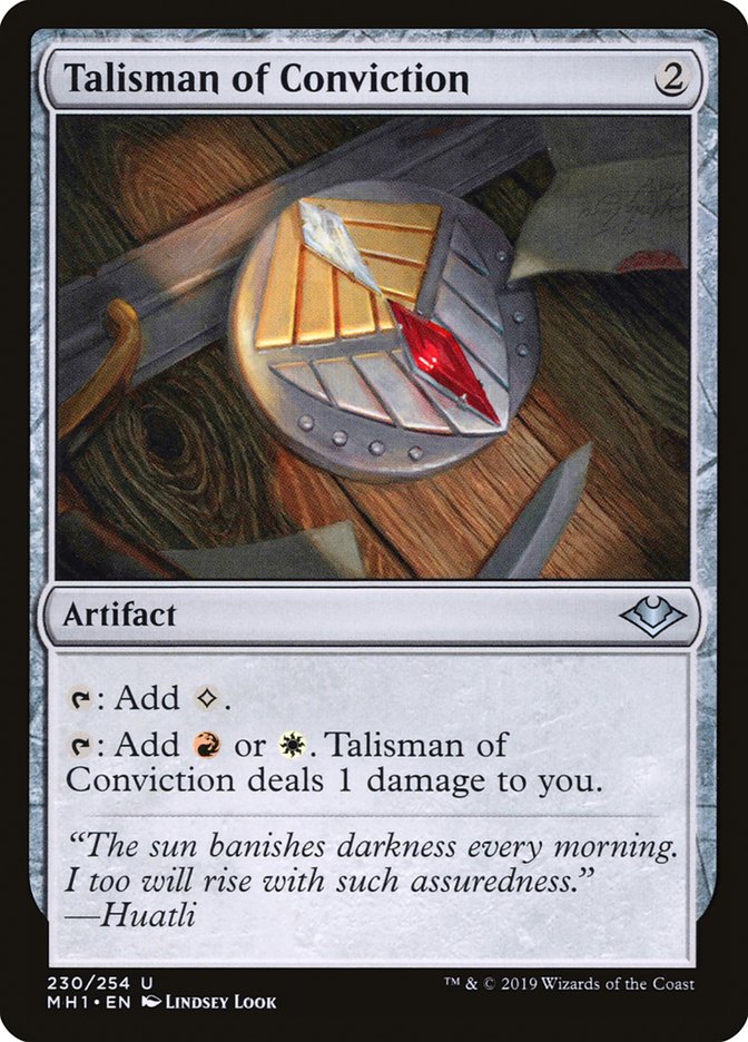 Talisman of Conviction [Modern Horizons] | Eastridge Sports Cards & Games