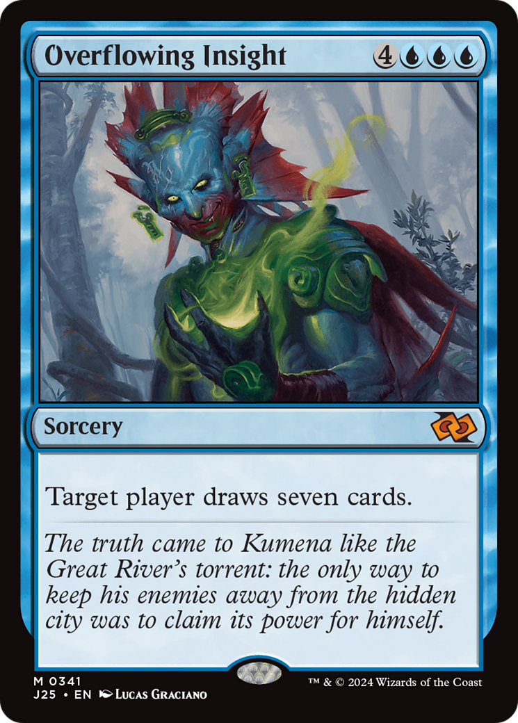 Overflowing Insight [Foundations Jumpstart] | Eastridge Sports Cards & Games