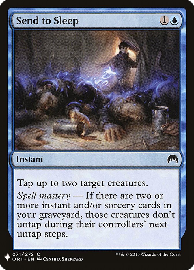 Send to Sleep [Mystery Booster] | Eastridge Sports Cards & Games