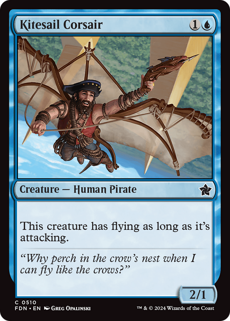 Kitesail Corsair [Foundations] | Eastridge Sports Cards & Games