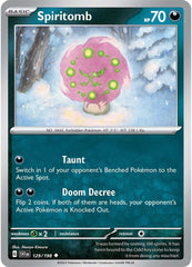 Spiritomb (129/198) [Scarlet & Violet: Base Set] | Eastridge Sports Cards & Games