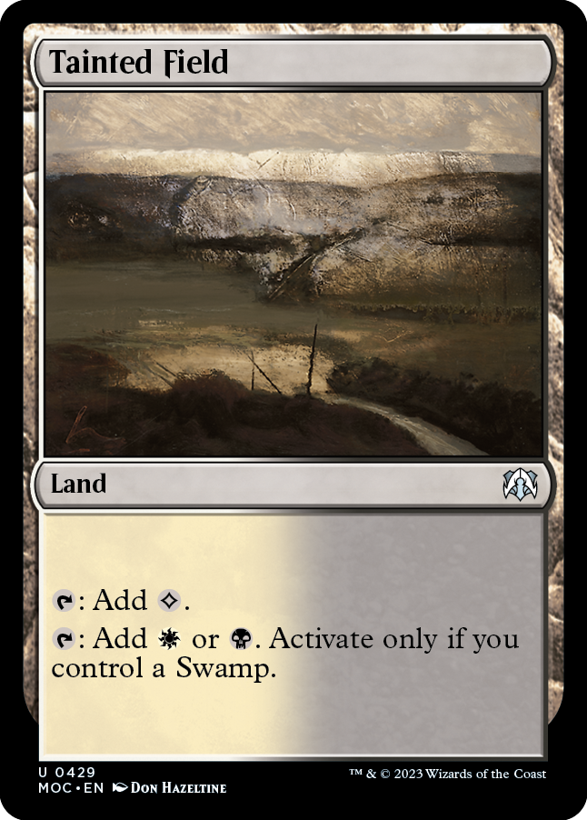 Tainted Field [March of the Machine Commander] | Eastridge Sports Cards & Games