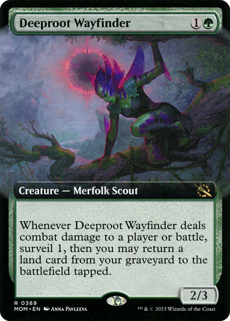 Deeproot Wayfinder (Extended Art) [March of the Machine] | Eastridge Sports Cards & Games