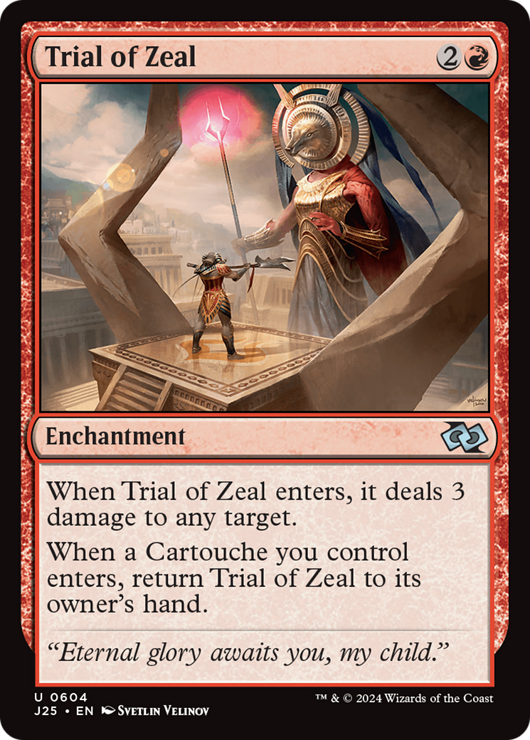 Trial of Zeal [Foundations Jumpstart] | Eastridge Sports Cards & Games