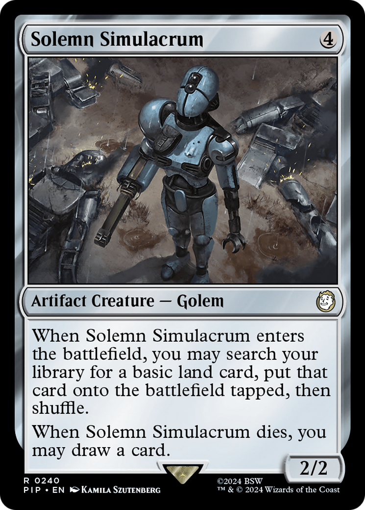 Solemn Simulacrum [Fallout] | Eastridge Sports Cards & Games