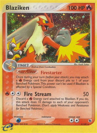 Blaziken (3/109) [EX: Ruby & Sapphire] | Eastridge Sports Cards & Games