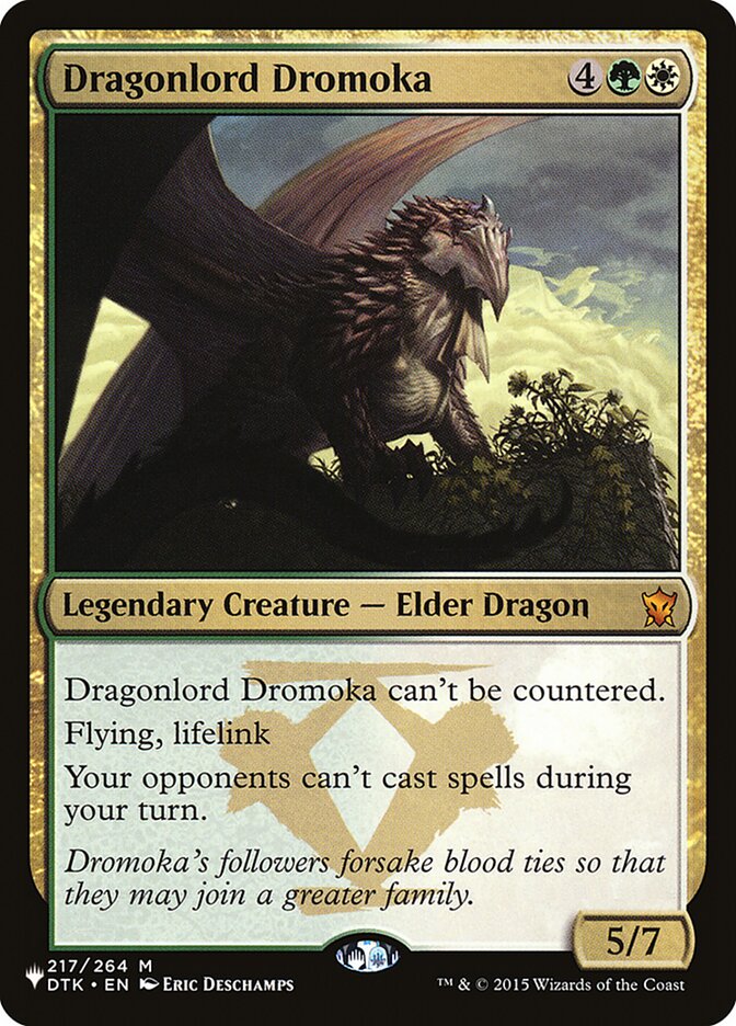 Dragonlord Dromoka [The List] | Eastridge Sports Cards & Games