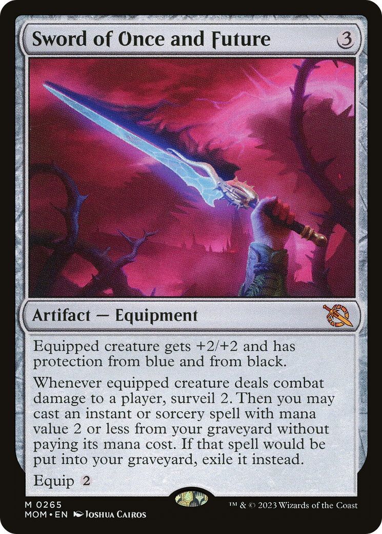 Sword of Once and Future [March of the Machine] | Eastridge Sports Cards & Games