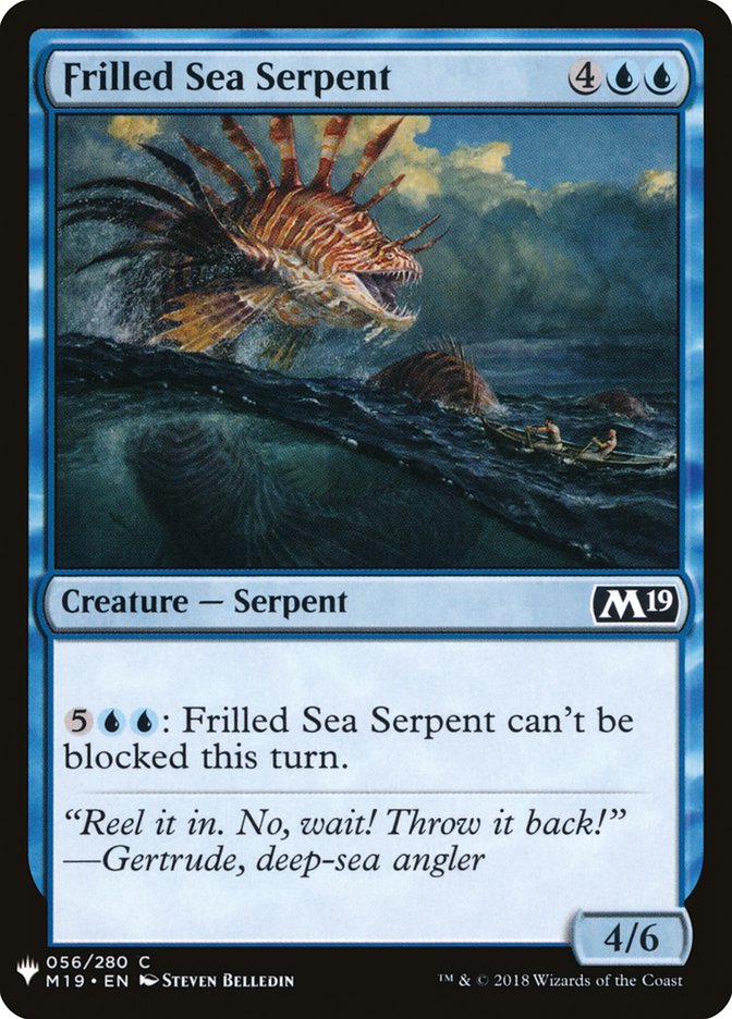 Frilled Sea Serpent [Mystery Booster] | Eastridge Sports Cards & Games