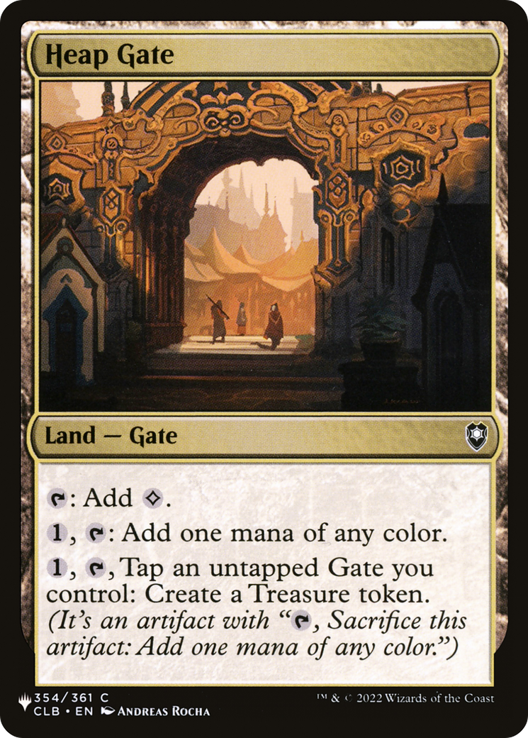 Heap Gate [The List] | Eastridge Sports Cards & Games