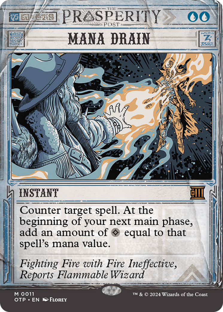 Mana Drain [Outlaws of Thunder Junction: Breaking News] | Eastridge Sports Cards & Games