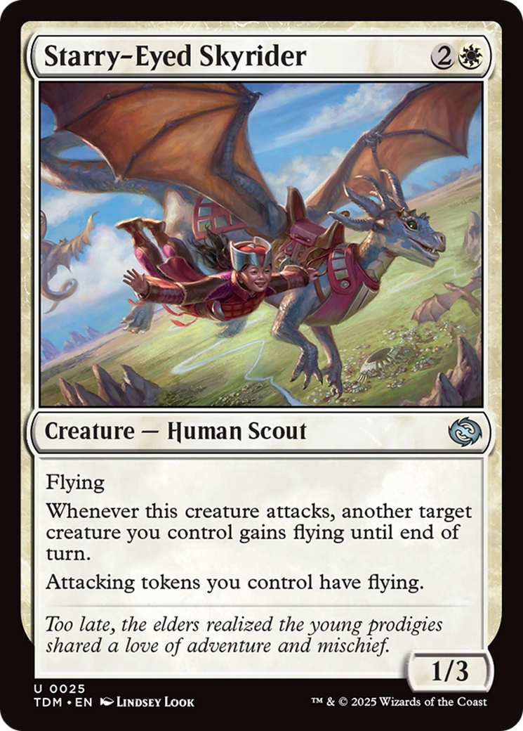 Starry-Eyed Skyrider [Tarkir: Dragonstorm] | Eastridge Sports Cards & Games