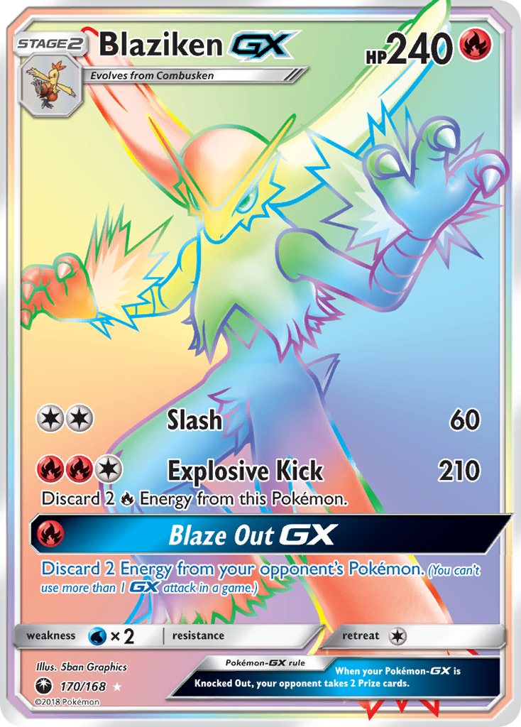 Blaziken GX (170/168) [Sun & Moon: Celestial Storm] | Eastridge Sports Cards & Games