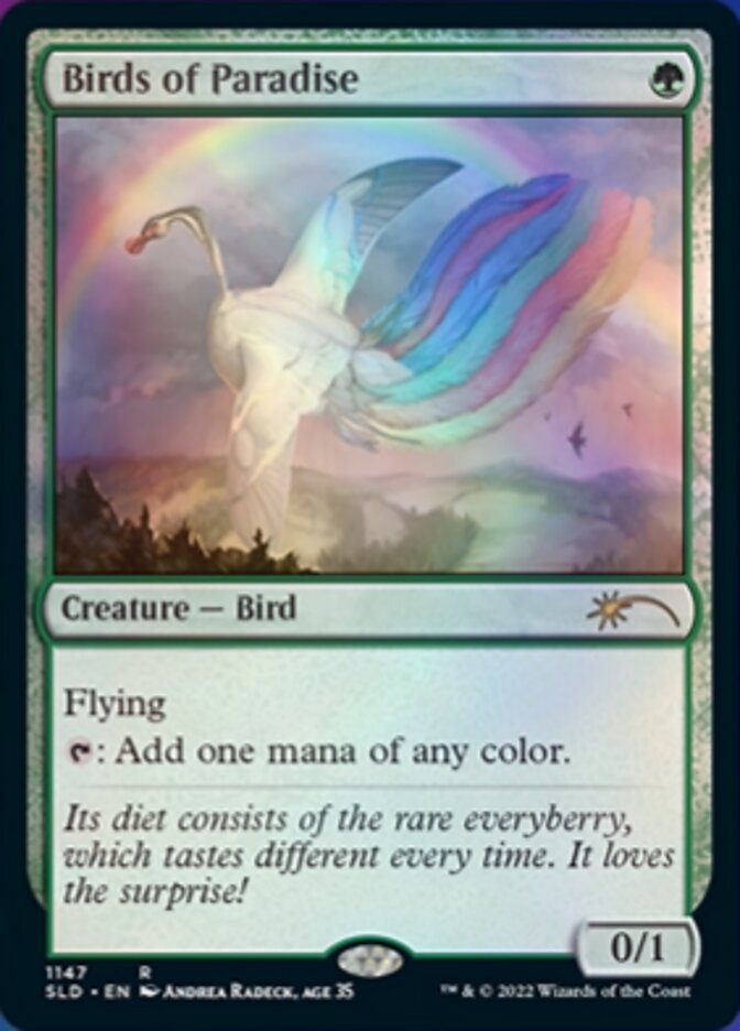 Birds of Paradise (1147) [Secret Lair Drop Series] | Eastridge Sports Cards & Games