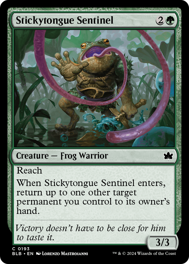 Stickytongue Sentinel [Bloomburrow] | Eastridge Sports Cards & Games