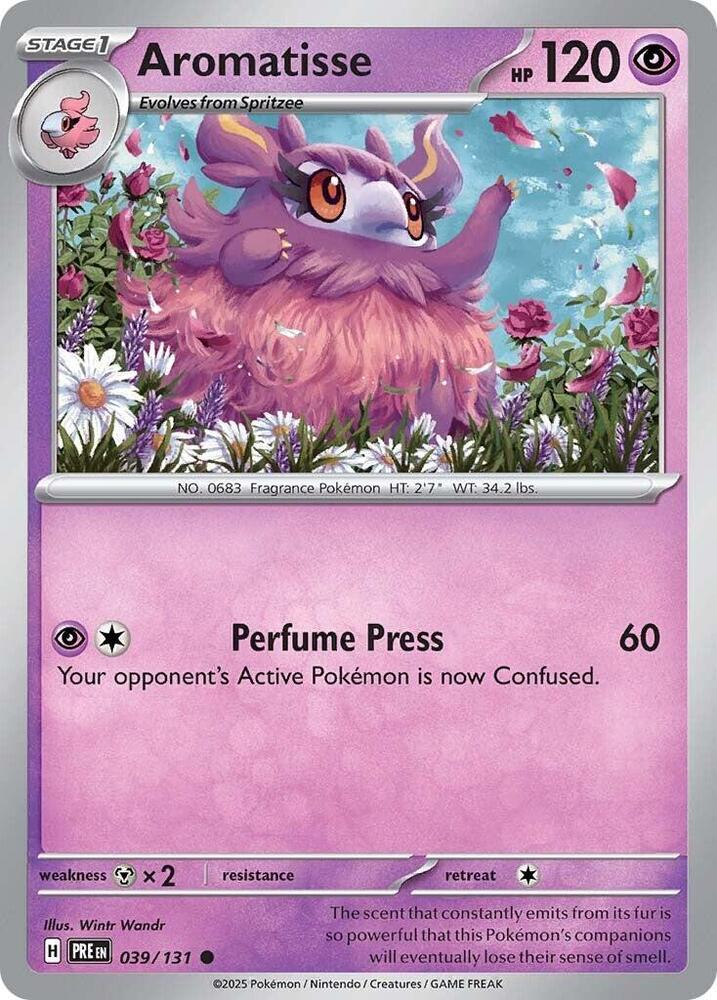 Aromatisse (039/131) [Scarlet & Violet: Prismatic Evolutions] | Eastridge Sports Cards & Games