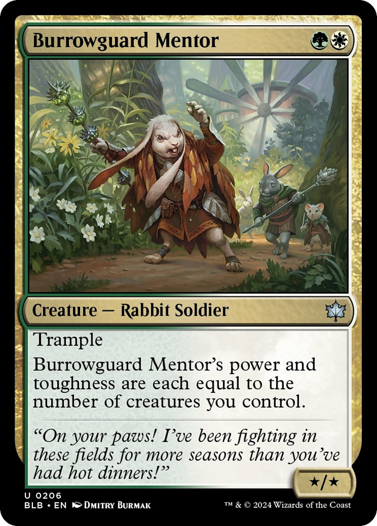 Burrowguard Mentor [Bloomburrow] | Eastridge Sports Cards & Games