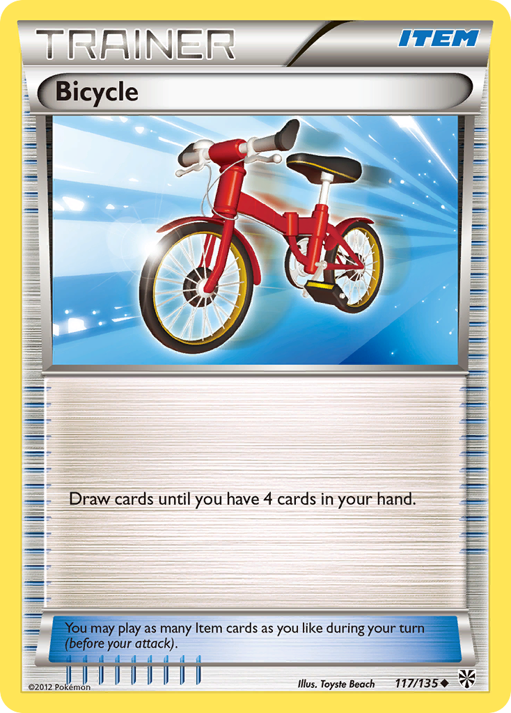 Bicycle (117/135) [Black & White: Plasma Storm] | Eastridge Sports Cards & Games
