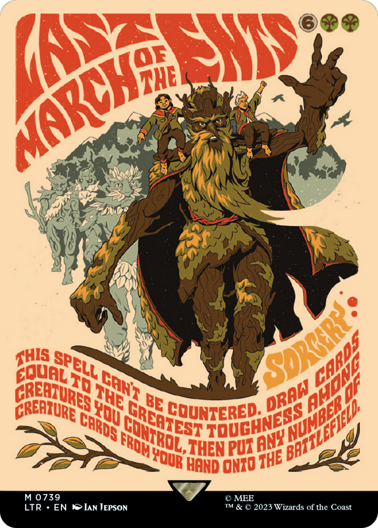 Last March of the Ents (Borderless Poster) [The Lord of the Rings: Tales of Middle-Earth] | Eastridge Sports Cards & Games