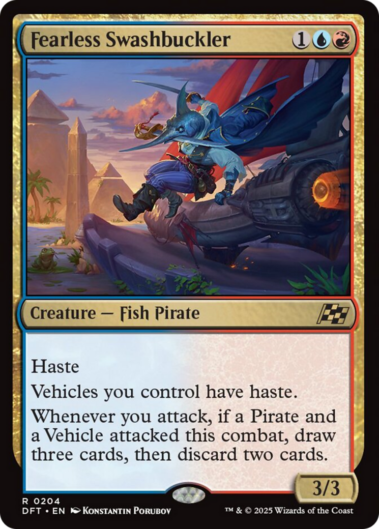 Fearless Swashbuckler [Aetherdrift] | Eastridge Sports Cards & Games