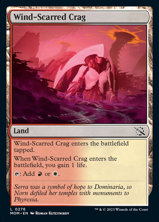 Wind-Scarred Crag [March of the Machine] | Eastridge Sports Cards & Games