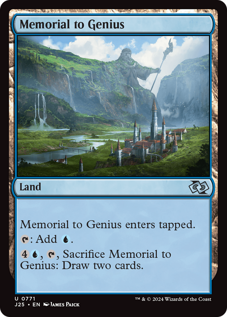 Memorial to Genius [Foundations Jumpstart] | Eastridge Sports Cards & Games