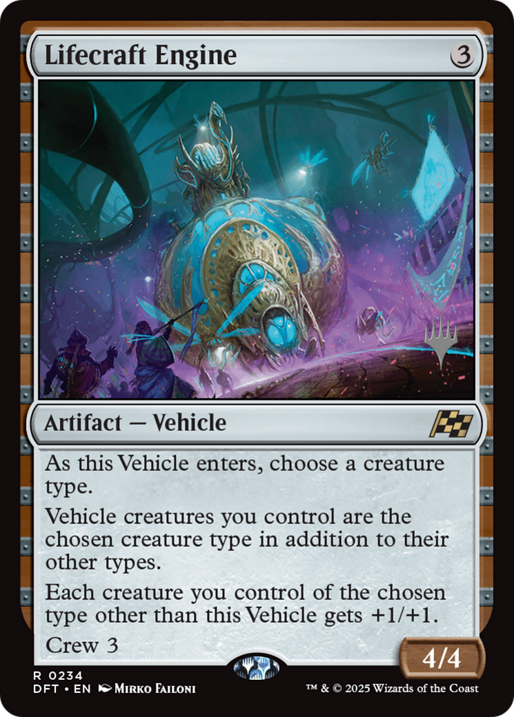 Lifecraft Engine (Promo Pack) [Aetherdrift Promos] | Eastridge Sports Cards & Games