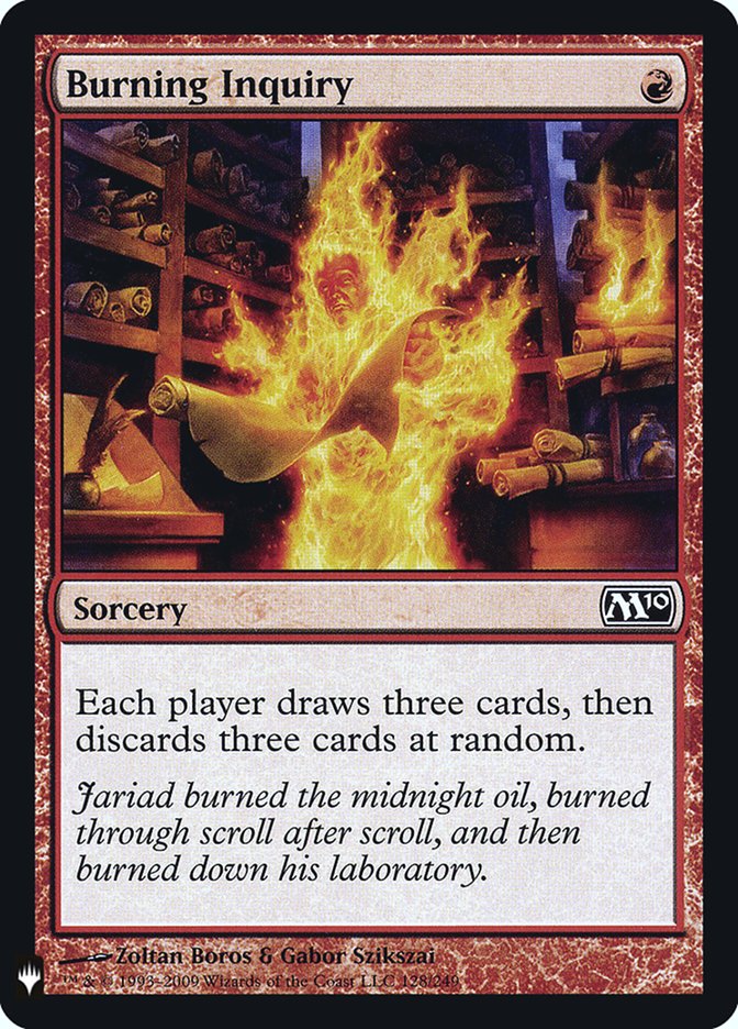 Burning Inquiry [Mystery Booster] | Eastridge Sports Cards & Games