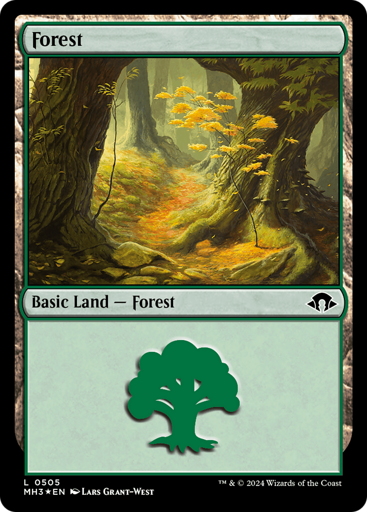 Forest (0505) (Ripple Foil) [Modern Horizons 3] | Eastridge Sports Cards & Games