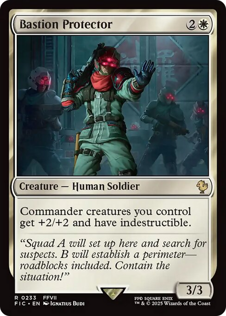 Bastion Protector [FINAL FANTASY Commander] | Eastridge Sports Cards & Games