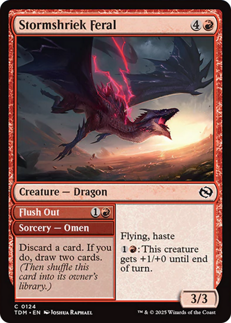Stormshriek Feral [Tarkir: Dragonstorm] | Eastridge Sports Cards & Games