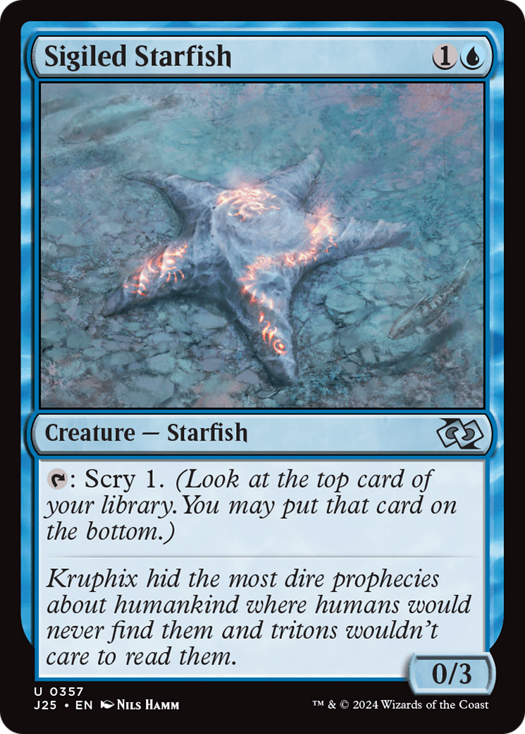 Sigiled Starfish [Foundations Jumpstart] | Eastridge Sports Cards & Games