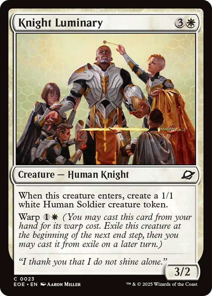 Knight Luminary [Edge of Eternities] | Eastridge Sports Cards & Games