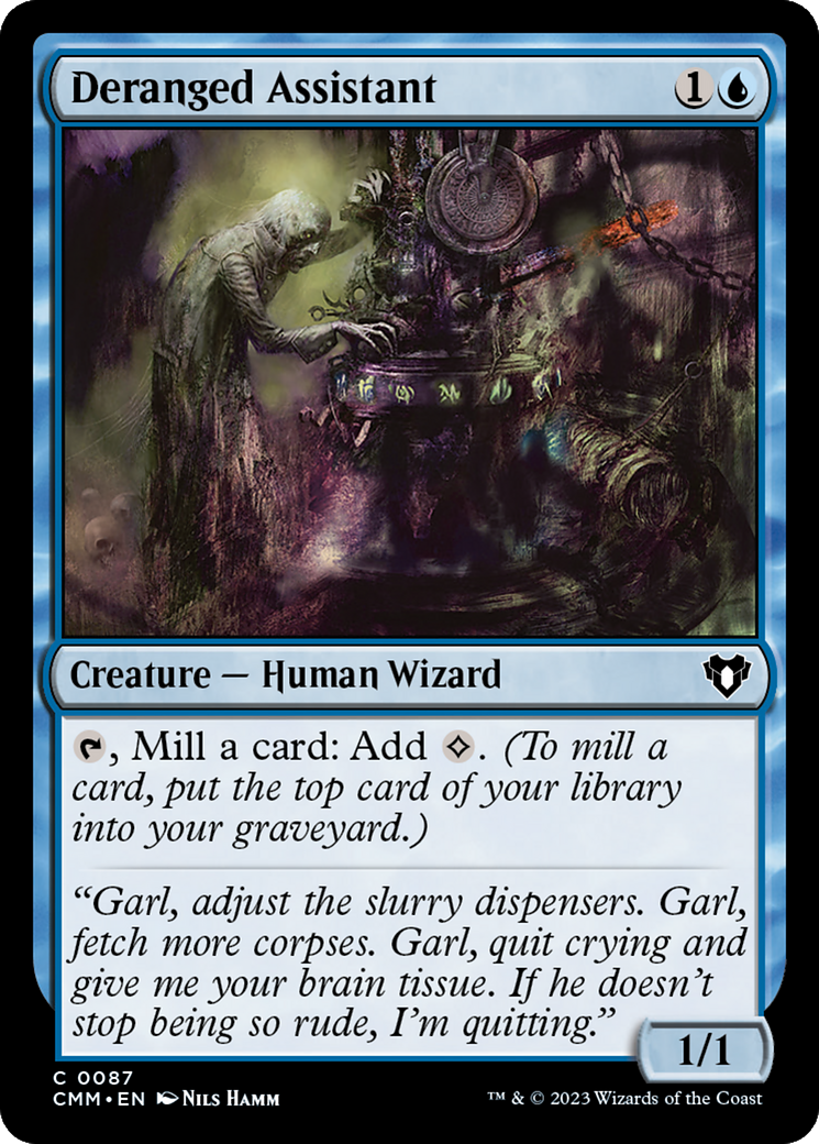 Deranged Assistant [Commander Masters] | Eastridge Sports Cards & Games