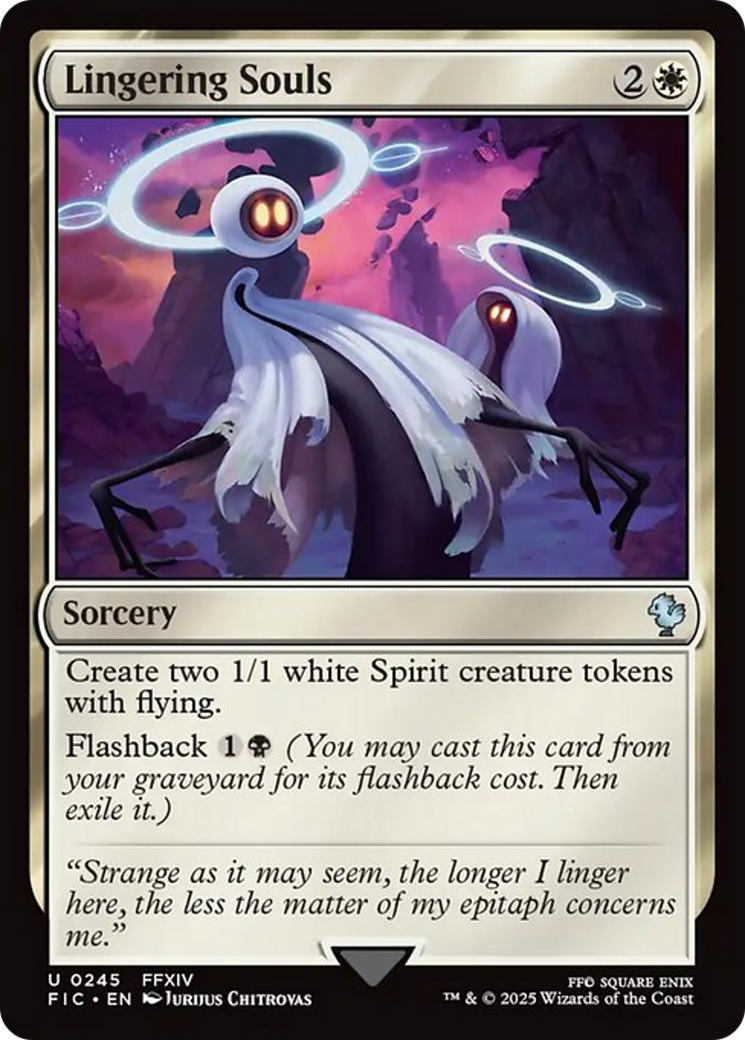 Lingering Souls [FINAL FANTASY Commander] | Eastridge Sports Cards & Games