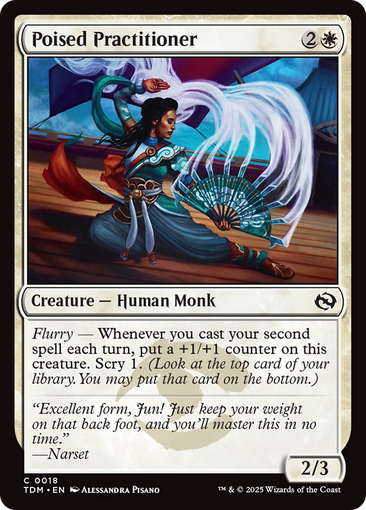 Poised Practitioner [Tarkir: Dragonstorm] | Eastridge Sports Cards & Games
