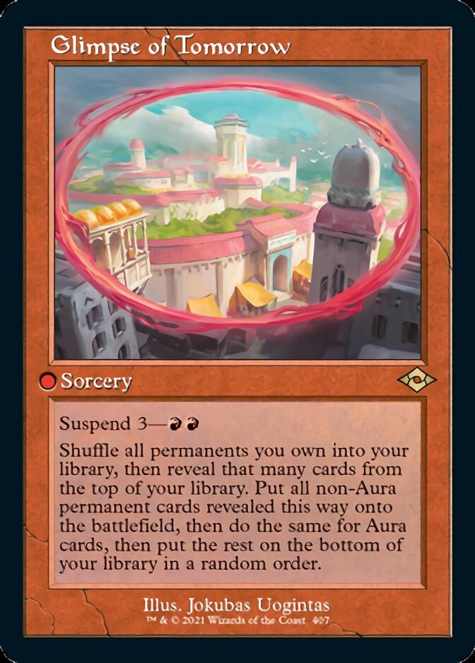 Glimpse of Tomorrow (Retro Foil Etched) [Modern Horizons 2] | Eastridge Sports Cards & Games