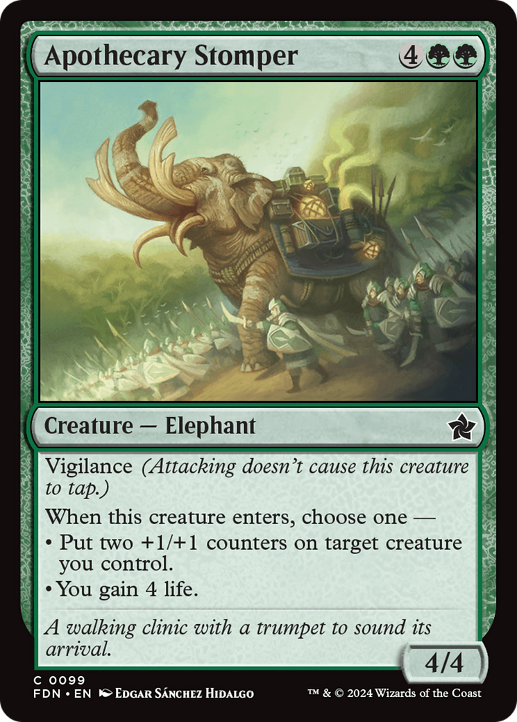 Apothecary Stomper [Foundations] | Eastridge Sports Cards & Games