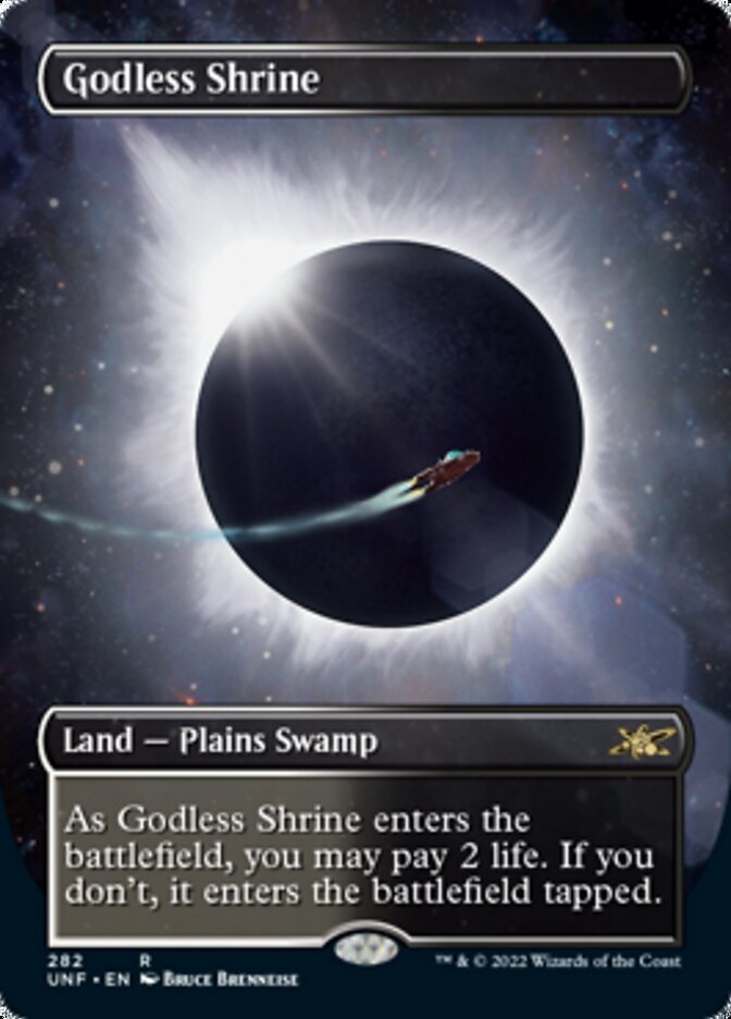 Godless Shrine (Borderless) [Unfinity] | Eastridge Sports Cards & Games