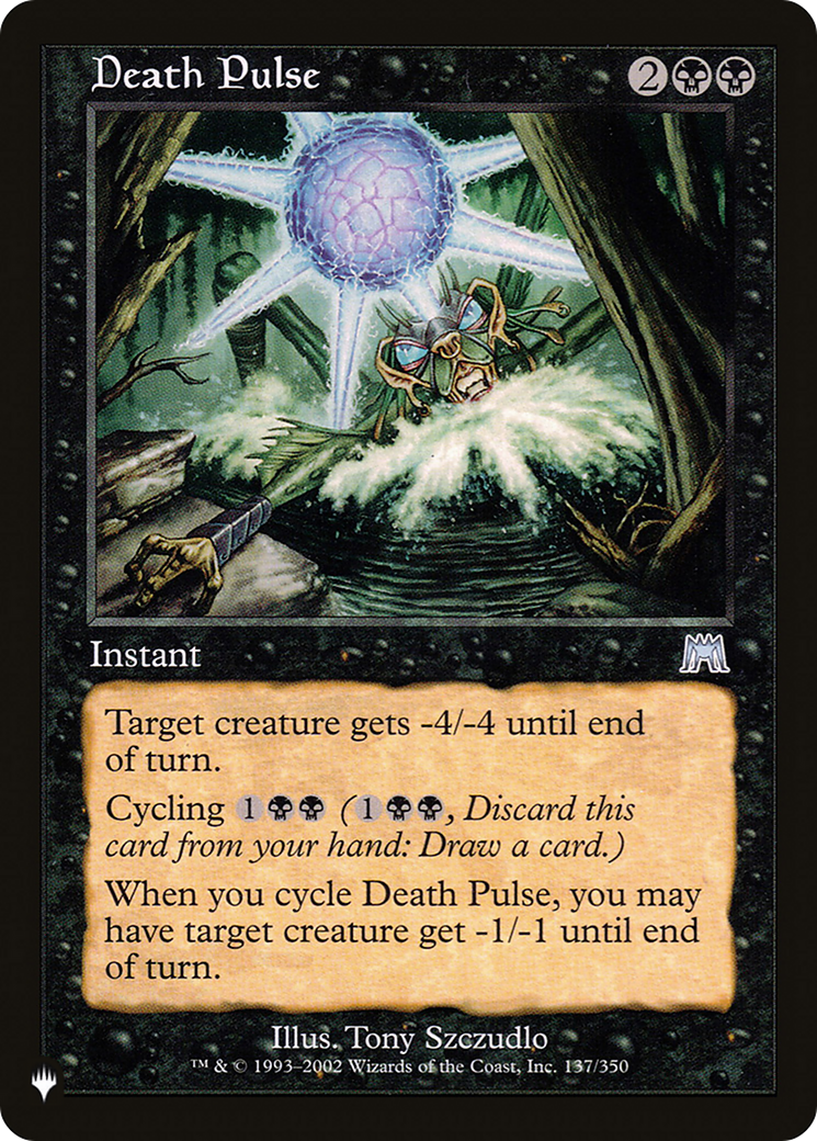Death Pulse [The List] | Eastridge Sports Cards & Games