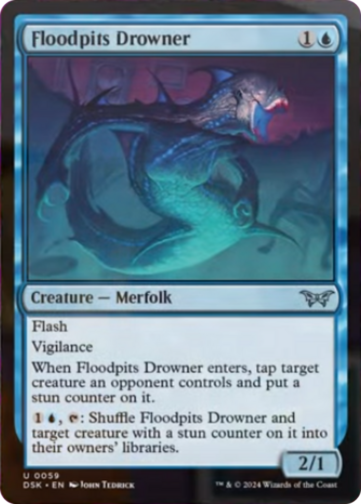 Floodpits Drowner [Duskmourn: House of Horror] | Eastridge Sports Cards & Games