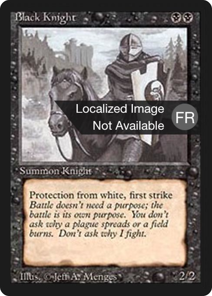 Black Knight [Foreign Black Border] | Eastridge Sports Cards & Games