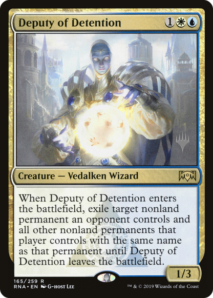 Deputy of Detention [Promo Pack: Throne of Eldraine]