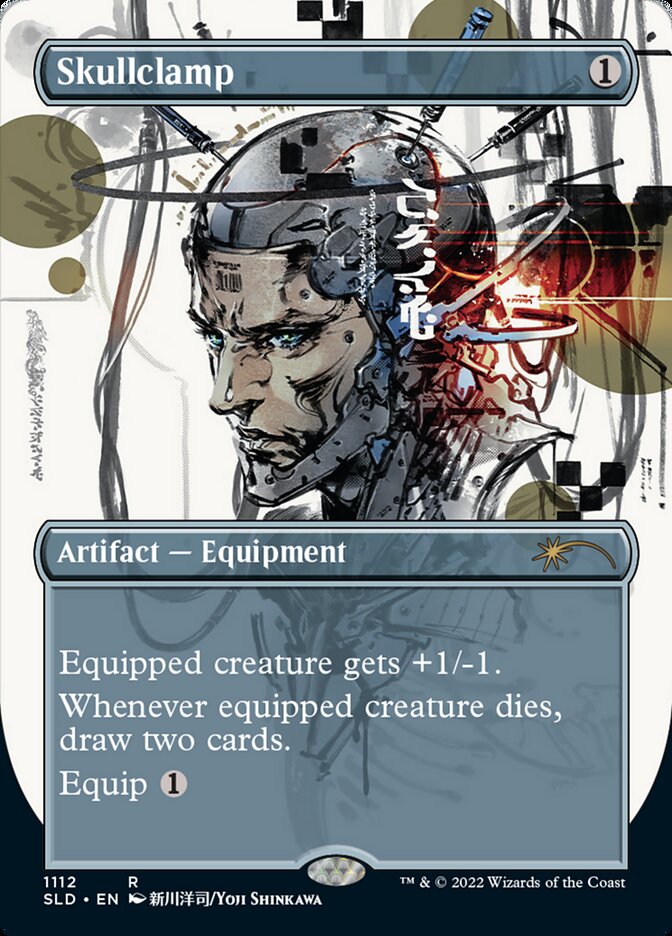 Skullclamp (Borderless) [Secret Lair Drop Series] | Eastridge Sports Cards & Games