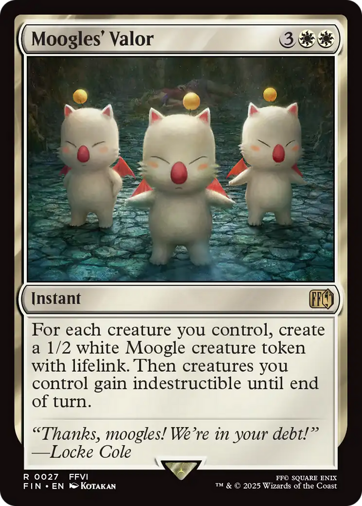 Moogles' Valor [FINAL FANTASY] | Eastridge Sports Cards & Games