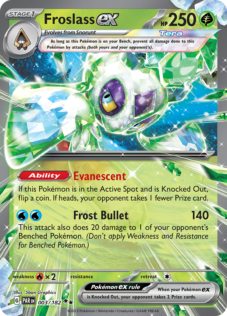 Froslass ex (003/182) [Scarlet & Violet: Paradox Rift] | Eastridge Sports Cards & Games